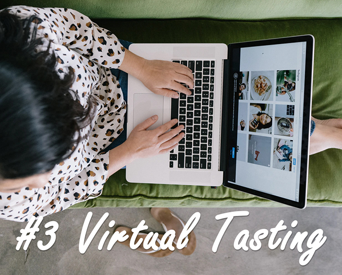 Schedule a virtual tasting