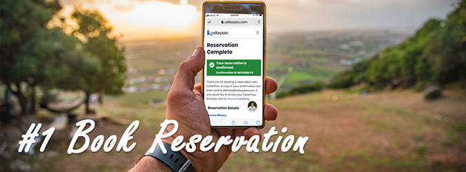 Book reservations for winery reservations